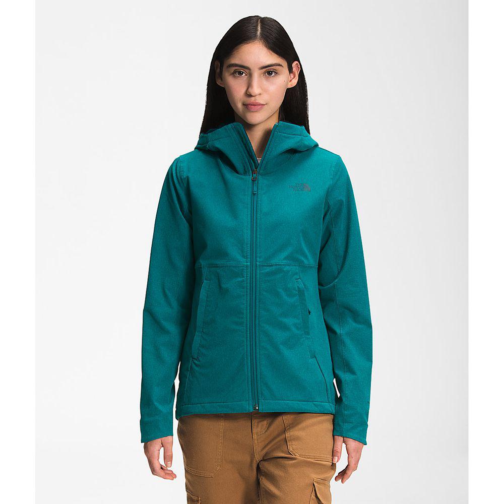 The North Face Shelbe Raschel Γυναικεια Μπουφάν Με Κουκούλα - Μπλε (BNWY46583)